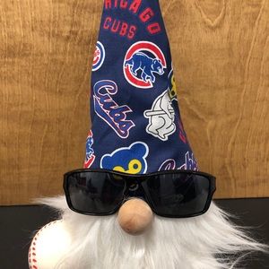 Chicago Cubs Gnome MLB Baseball Sports Fan Gift Ball